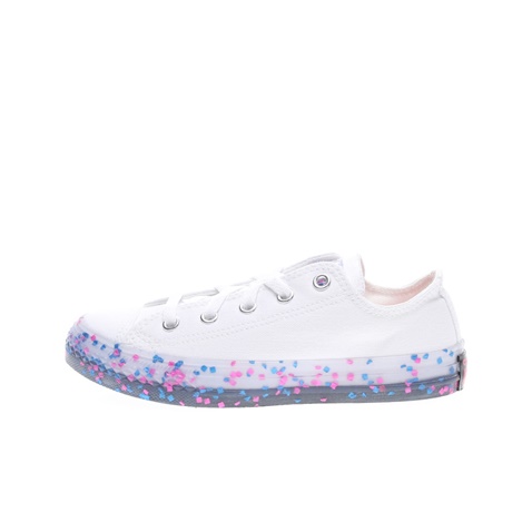 CONVERSE-Παιδικά sneakers CONVERSE CHUCK TAYLOR ALL STAR TRANSLUC λευκά