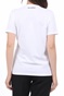KARL LAGERFELD-Γυναικείο t-shirt KARL LAGERFELD ikonik graffiti λευκή μαύρη