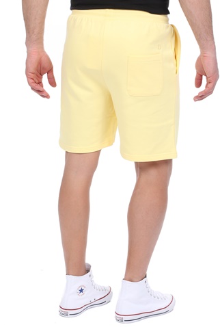 LES DEUX-Ανδρική βερμούδα LES DEUX Lens Sweatshorts κίτρινη