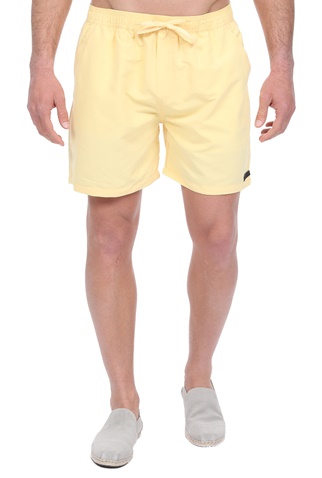 LES DEUX-Ανδρικό μαγιό σορτς LES DEUX Quinn Swim Shorts κίτρινο