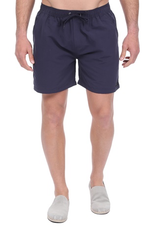 LES DEUX-Ανδρικό μαγιό σορτς LES DEUX Quinn Swim Shorts μπλε