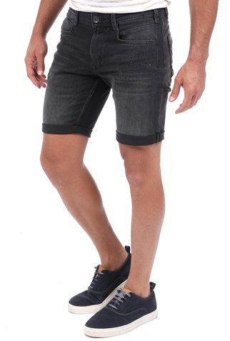 GARCIA JEANS-Ανδρική jean βερμούδα GARCIA JEANS μαύρη