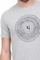 GARCIA JEANS-Ανδρικό t-shirt GARCIA JEANS γκρι