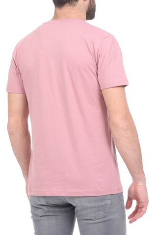 GARCIA JEANS-Ανδρικό t-shirt GARCIA JEANS μοβ