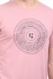 GARCIA JEANS-Ανδρικό t-shirt GARCIA JEANS μοβ