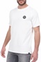 GARCIA JEANS-Ανδρικό t-shirt GARCIA JEANS λευκό