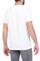 GARCIA JEANS-Ανδρικό t-shirt GARCIA JEANS λευκό
