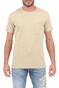 GARCIA JEANS-Ανδρικό t-shirt GARCIA JEANS πορτοκαλί γκρι