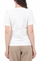GARCIA JEANS-Γυναικείο t-shirt GARCIA JEANS λευκό
