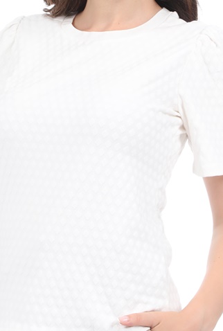 GARCIA JEANS-Γυναικείο t-shirt GARCIA JEANS λευκό