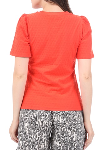 GARCIA JEANS-Γυναικείο t-shirt GARCIA JEANS πορτοκαλί