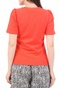 GARCIA JEANS-Γυναικείο t-shirt GARCIA JEANS πορτοκαλί