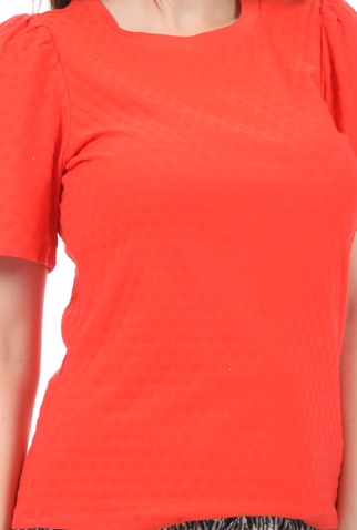 GARCIA JEANS-Γυναικείο t-shirt GARCIA JEANS πορτοκαλί