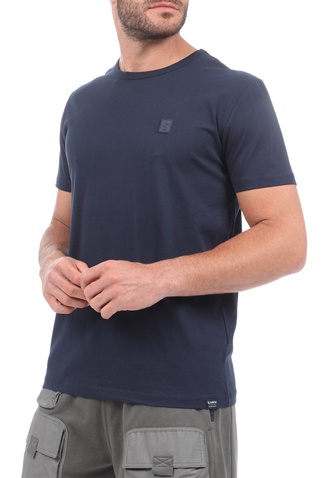 GARCIA JEANS-Ανδρικό t-shirt GARCIA JEANS μπλε