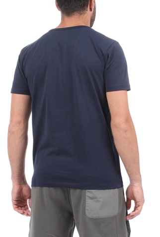 GARCIA JEANS-Ανδρικό t-shirt GARCIA JEANS μπλε