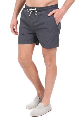 ECOALF-Ανδρικό μαγιό σορτς ECOALF NEW SHARK SWIMSUIT μαύρο