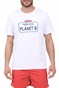 ECOALF-Ανδρικό t-shirt ECOALF ENROLL λευκό