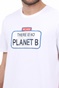 ECOALF-Ανδρικό t-shirt ECOALF ENROLL λευκό