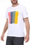 ECOALF-Ανδρικό t-shirt ECOALF MAHE λευκό