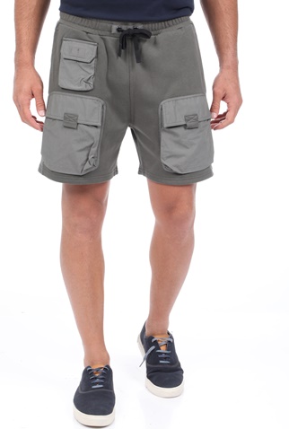 G-STAR RAW-Ανδρική βερμούδα G-STAR RAW cargo sweat γκρι