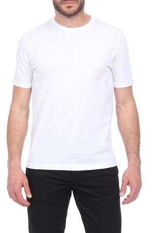 SSEINSE-Ανδρικό t-shirt GARCIA JEANS λευκό