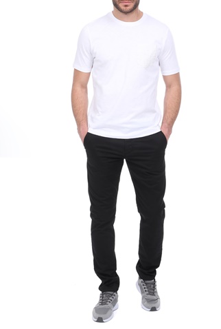 SSEINSE-Ανδρικό t-shirt GARCIA JEANS λευκό
