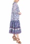 MABE-Γυναικείο boho maxi φόρεμα MABE ALMA MAXI μοβ
