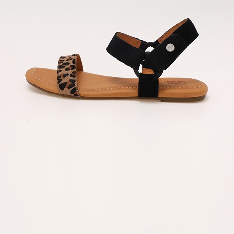 UGG-Γυναικεία σανδάλια UGG Rynell Leopard ταμπά μαύρα