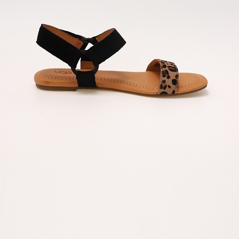 UGG-Γυναικεία σανδάλια UGG Rynell Leopard ταμπά μαύρα