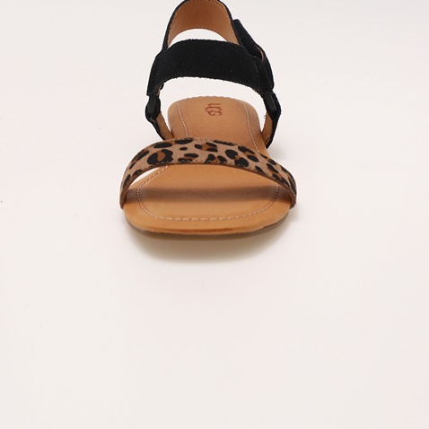 UGG-Γυναικεία σανδάλια UGG Rynell Leopard ταμπά μαύρα