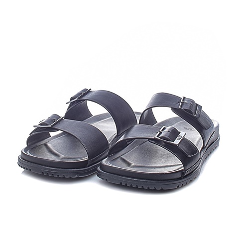 UGG-Ανδρικά σανδάλια UGG Wainscott Buckle Slide μαύρα
