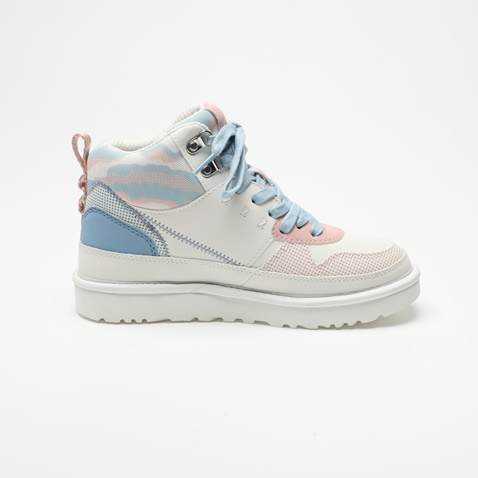 UGG-Γυναικεία παπούτσια sneakers UGG 1120000 Highland Hi Cali Colla λευκά ροζ