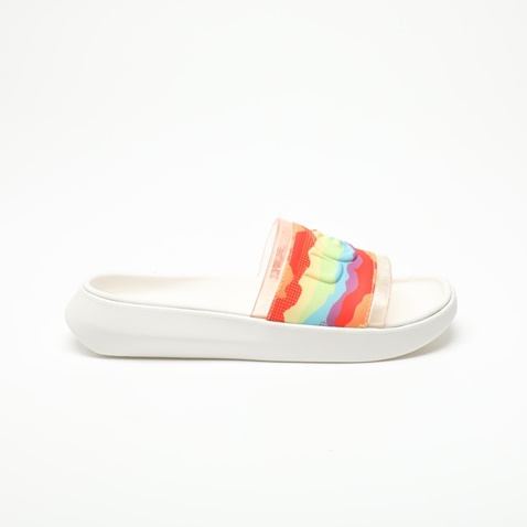 UGG-Γυναικεία slides UGG1120001 Cali Collage λευκά