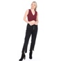ATTRATTIVO-Γυναικείο cropped top ATTRATTIVO μπορντό