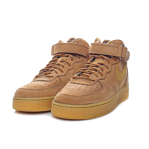 NIKE-Ανδρικά υποδήματα AIR FORCE 1 MID '07 WB καφέ