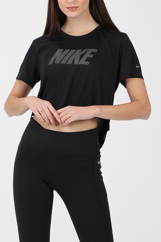 NIKE-Γυναικείο κοντομάνικο t-shirt ΝΙΚΕ μαύρο