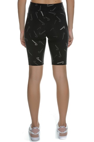 NIKE-Γυναικείο σορτς χορού NIKE W NSW SHORT AOP PRNT μαύρο