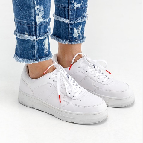 EDWARD JEANS-Γυναικείο jean παντελόνι EDWARD JEANS REMINI-NB μπλε