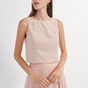 ATTRATTIVO-Γυναικείο cropped top ATTRATTIVO ροζ