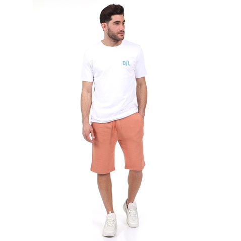 DIRTY LAUNDRY-Ανδρική μπλούζα DIRTY LAUNDRY BRIGHT N DIRTY λευκή
