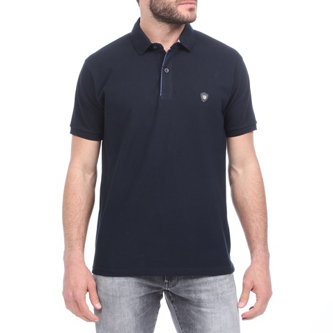 CATAMARAN SAILWEAR-Ανδρική πόλο μπλούζα CATAMARAN SAILWEAR μπλε