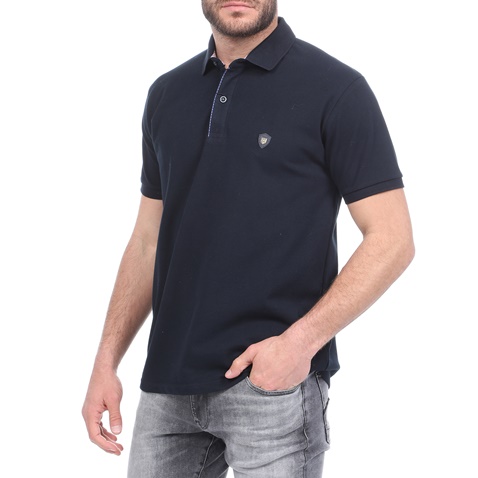 CATAMARAN SAILWEAR-Ανδρική πόλο μπλούζα CATAMARAN SAILWEAR μπλε