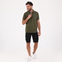 CATAMARAN SAILWEAR-Ανδρική πόλο μπλούζα CATAMARAN SAILWEAR χακί