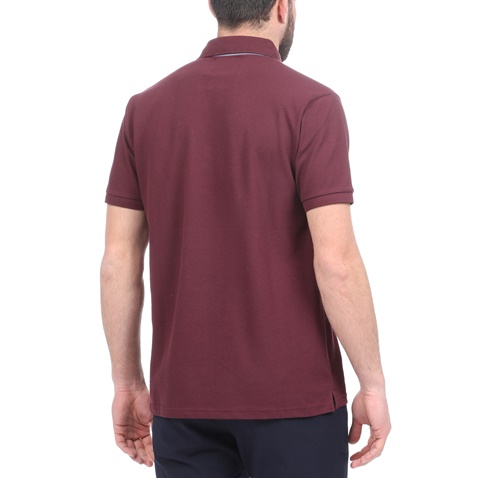 CATAMARAN SAILWEAR-Ανδρική πόλο μπλούζα CATAMARAN SAILWEAR μπορντώ