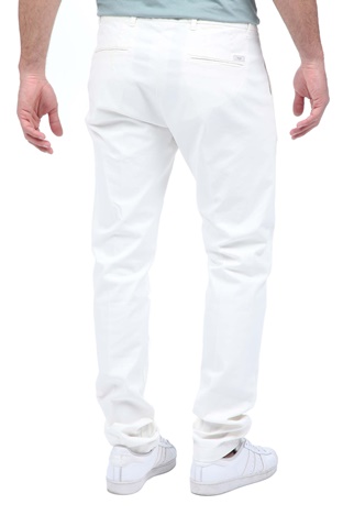 UNIFORM-Ανδρικό chino παντελόνι UNIFORM CHARLIE λευκό