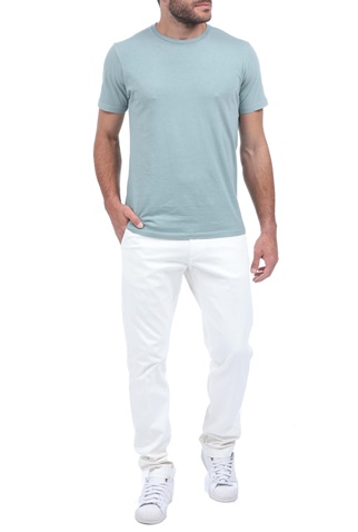 UNIFORM-Ανδρικό chino παντελόνι UNIFORM CHARLIE λευκό