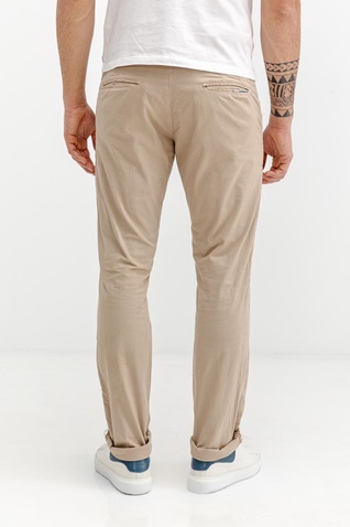 EDWARD JEANS-Ανδρικό παντελόνι EDWARD JEANS 19.1.1.04.035 LANDER-MR μπεζ