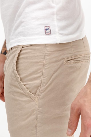 EDWARD JEANS-Ανδρικό παντελόνι EDWARD JEANS 19.1.1.04.035 LANDER-MR μπεζ