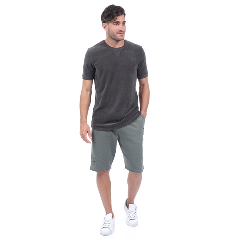 BODYTALK-Ανδρικό t-shirt BODYTALK TERRYM γκρι