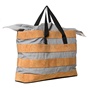 APOXYLO-Γυναικεία τσάντα θαλάσσης APOXYLO 366 SUMMER BEACH BAG εκρού μπλε